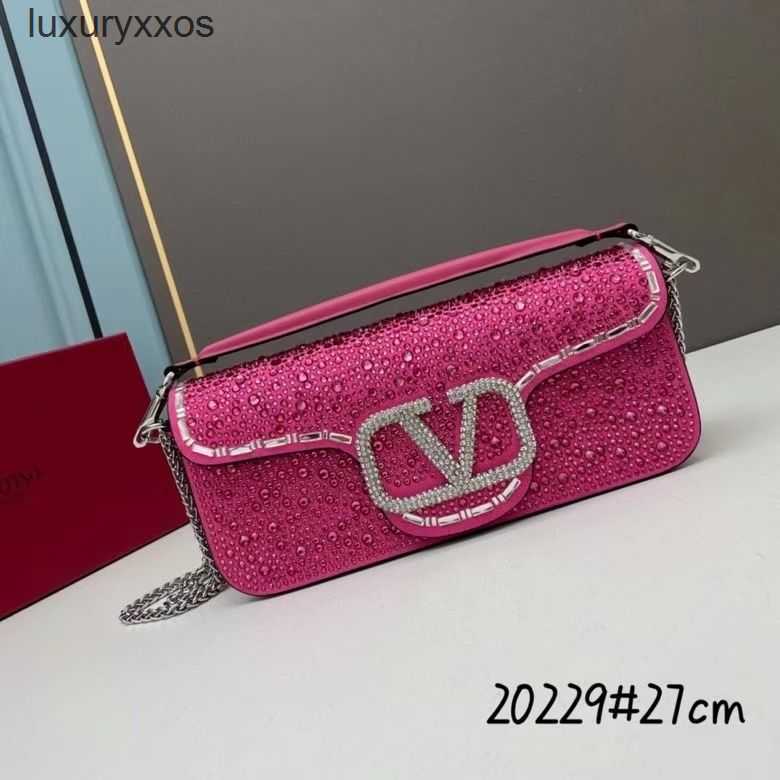 Chain Designer Bag Bags Bling Diamond Buckle Valention Crossbody Mini Loco Handbag Imitation Crystal Handheld One Shoulder Osa8
Chain Designer Bag Bags Bling Diamond Buckle Valention Crossbody Mini Loco Handbag Imitation Crystal Handheld One Shoulder Osa8