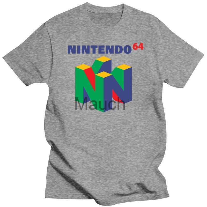 Men's T-Shirts Nintendo N64 Apparel TShirt L Bla Casual Plus Size TShirts Hip Hop Style Tops Tee S2Xl Fashion T Shirt Brand J230625