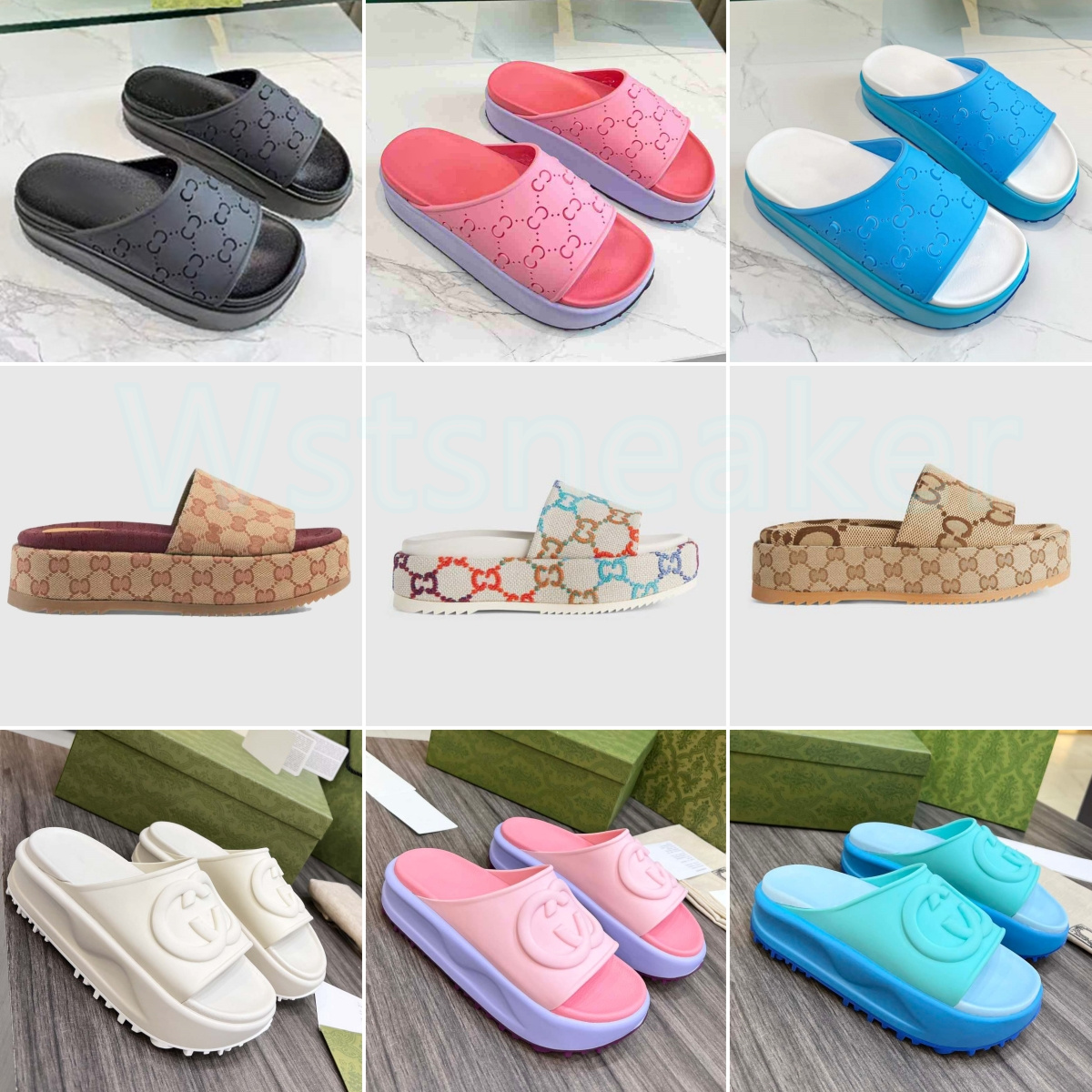 Women's Men's Macaron embossed slides G rubber sandals famous designer women Platform Sandals for women Slide Luxury designer Wedges sandals flip flops 2023, 33
Women's Men's Macaron embossed slides G rubber sandals famous designer women Platform Sandals for women Slide Luxury designer Wedges sandals flip flops 2023, 33