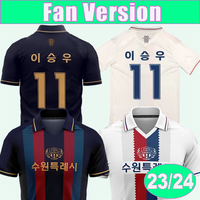 23 24 Korea League Suwon FC Mens Soccer Jerseys Home Bule Away White Football Shirt Short Sleeve Adult Uniforms, Qm13987 23 24 home no patch
23 24 Korea League Suwon FC Mens Soccer Jerseys Home Bule Away White Football Shirt Short Sleeve Adult Uniforms, Qm13987 23 24 home no patch