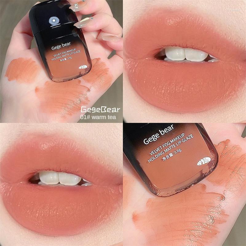 Lip Gloss 1PC Gogo Bear Velvet Matte Lipstick Makeup Glaze Fog Waterproof Not Easy To Fade Non-stick Cup Cosmetic, 01
Lip Gloss 1PC Gogo Bear Velvet Matte Lipstick Makeup Glaze Fog Waterproof Not Easy To Fade Non-stick Cup Cosmetic, 01