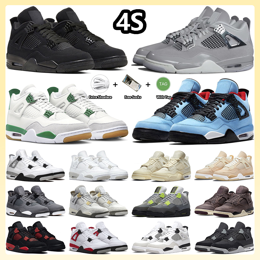 4 4s Basketball Shoes Frozen Moments Pine Green Black Cat Military Black Canvas Violet Ore University Blue White Oreo Sail Cool Grey Shimmer Sneakers for Men and Women, Item#1
4 4s Basketball Shoes Frozen Moments Pine Green Black Cat Military Black Canvas Violet Ore University Blue White Oreo Sail Cool Grey Shimmer Sneakers for Men and Women, Item#1