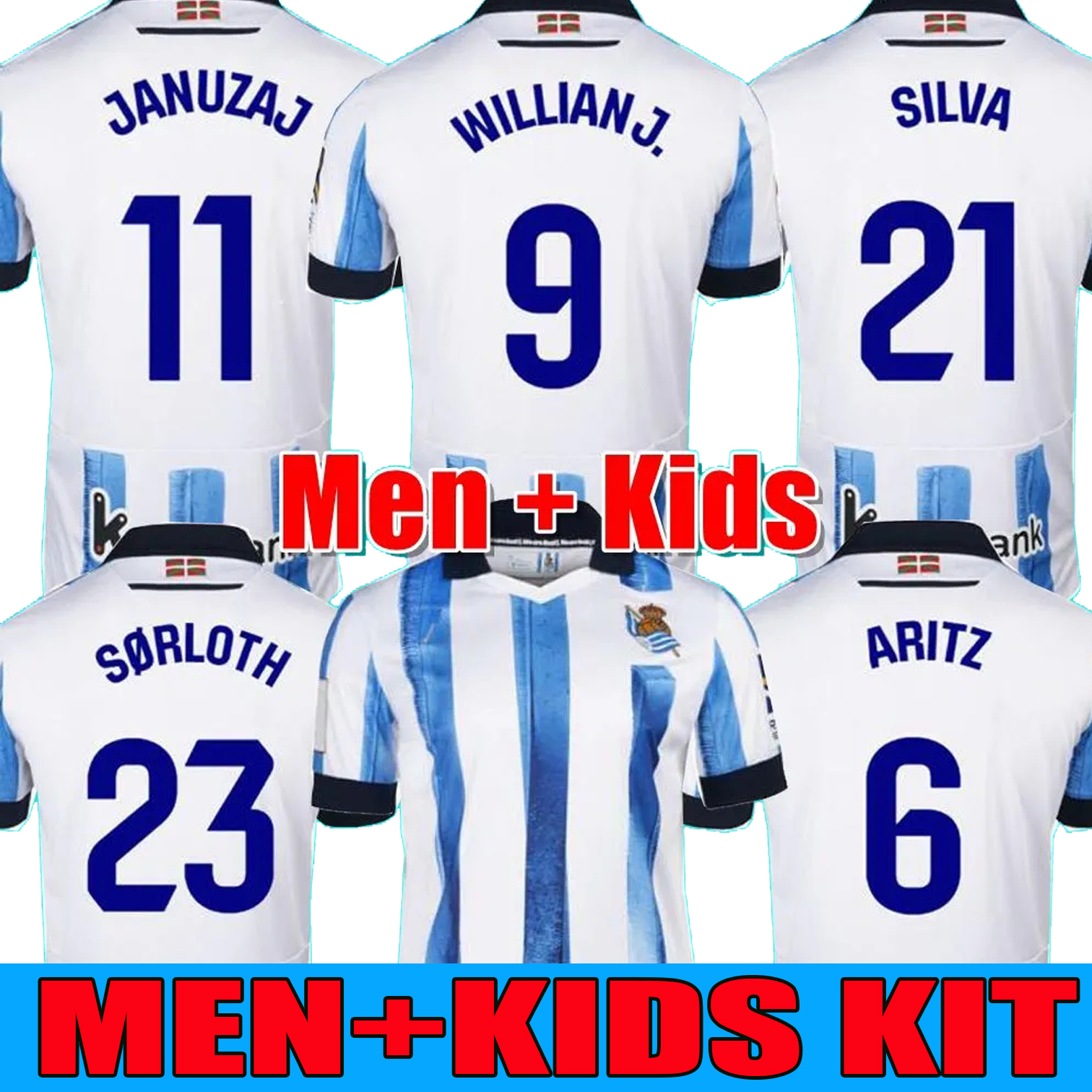Real Sociedad 2023 Soccer Jerseys OYARZABAL X PRIETO PORTU DAVID SILVA Football Shirt TAKE 23 24 Carlos Fernandez camiseta de futbol Men kit kids Equipment, Home
Real Sociedad 2023 Soccer Jerseys OYARZABAL X PRIETO PORTU DAVID SILVA Football Shirt TAKE 23 24 Carlos Fernandez camiseta de futbol Men kit kids Equipment, Home