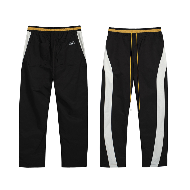 23ss Fashion Autumn Winter USA Silicone Logo Pants Men Badge Patchwork Streetwear Joggers Sports Trousers, K8004 black
23ss Fashion Autumn Winter USA Silicone Logo Pants Men Badge Patchwork Streetwear Joggers Sports Trousers, K8004 black