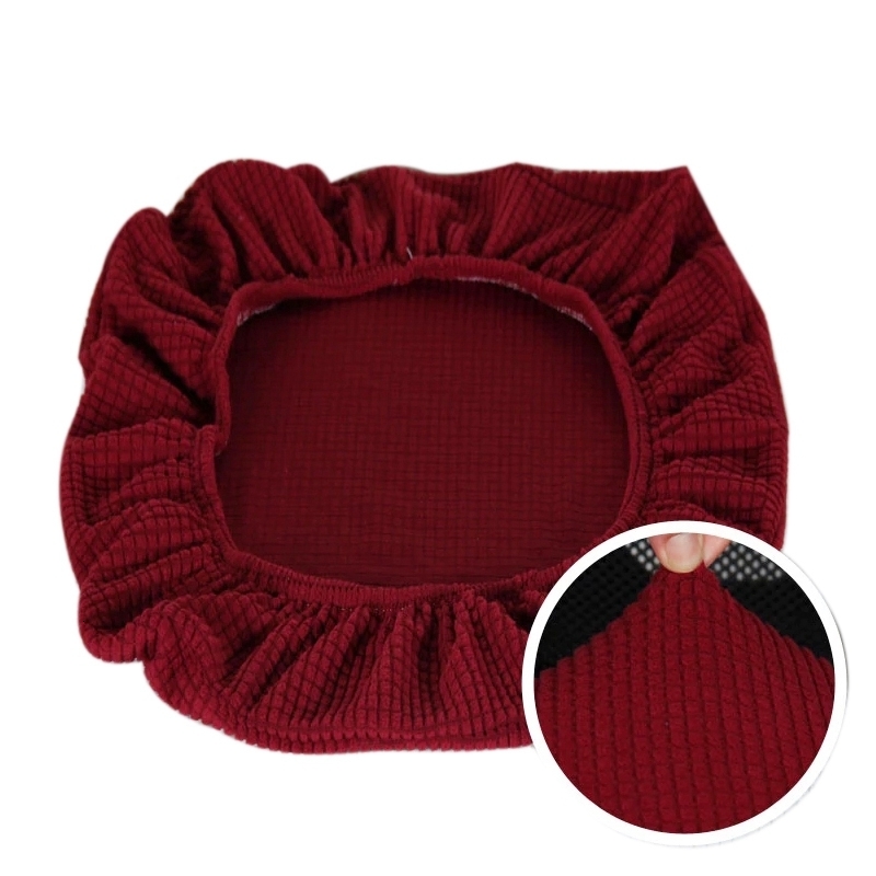 Chair Covers Elastic Office Cover Stretch Computer Gamer Rotating Armchair Seat Protector Fundas Para Sillas Antidust 230626