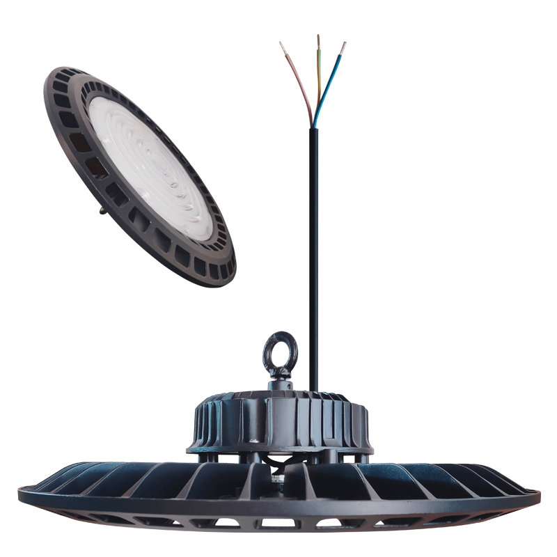 500W UFO LED High Bay Light lamp Factory Warehouse Industrial Lighting 60000 Lumen 6000-6500K IP65 Warehouse LED Lights for Garage Factory Workshop Gy