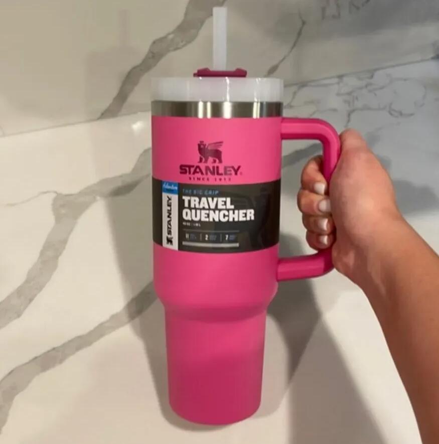 With Stanley Logo 40oz Mugs Tumbler Cups With HandleLids and Straw Stainless Steel Insulated Tumblers Coffee Termos Cup In 20 colors 0622, Multi-color
With Stanley Logo 40oz Mugs Tumbler Cups With HandleLids and Straw Stainless Steel Insulated Tumblers Coffee Termos Cup In 20 colors 0622, Multi-color