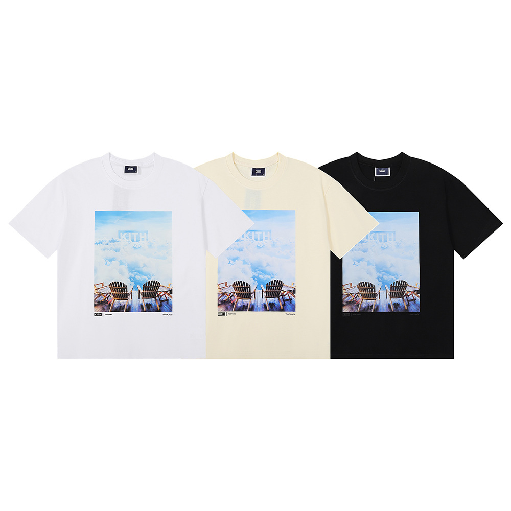 2023 Ins Fashion Trends Brand KITH Men's T-Shirts New York Store Limited Style Sky Cloud Desired Life Print Pure Cotton Casual Short Sleeve T-shirt, 01 white
2023 Ins Fashion Trends Brand KITH Men's T-Shirts New York Store Limited Style Sky Cloud Desired Life Print Pure Cotton Casual Short Sleeve T-shirt, 01 white
