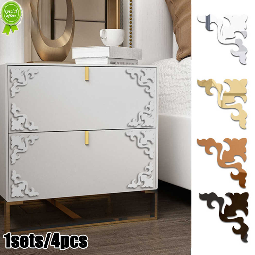 4Pcs Wall Stickers PS Board Mirror Decal Furniture Wardrobe Closet Border Diagonal Lace DIY Art Home Decoration 15x15CM
4Pcs Wall Stickers PS Board Mirror Decal Furniture Wardrobe Closet Border Diagonal Lace DIY Art Home Decoration 15x15CM