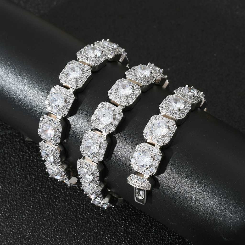 13mm Morsan Diamond 925 Silver Men's Necklace Personalized Rock Candy Chain Customizable Belt Certificate
13mm Morsan Diamond 925 Silver Men's Necklace Personalized Rock Candy Chain Customizable Belt Certificate