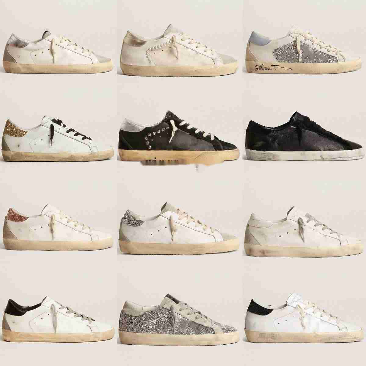 Designer Shoes Women Sneaker Italy Brand Classic White Do-old Dirty Shoe Customized factory