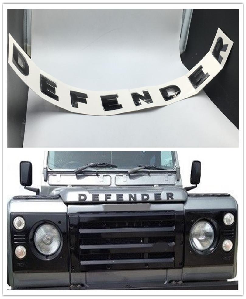 Car Accessories For Defender Front Bonnet Emblem Logo Badge Lettering Sticker7473892, Black
Car Accessories For Defender Front Bonnet Emblem Logo Badge Lettering Sticker7473892, Black