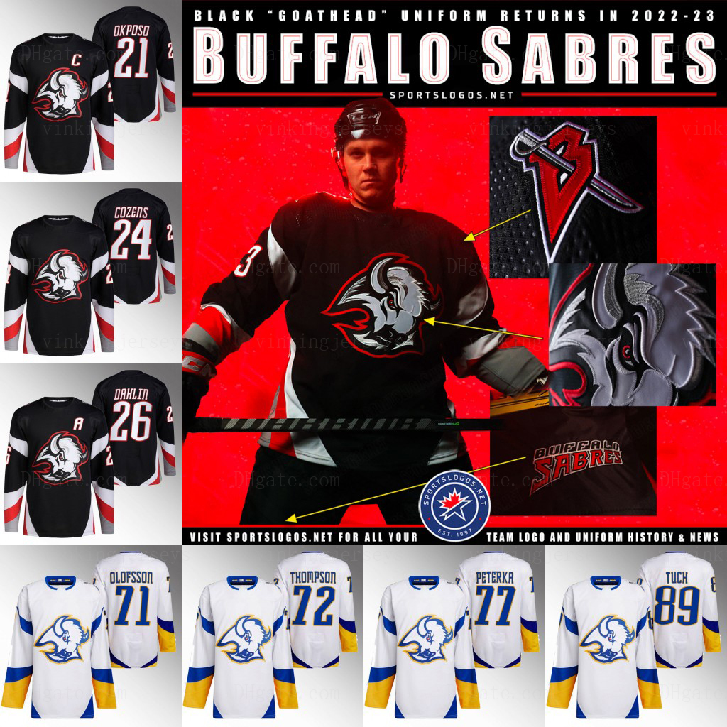 #72 Tage Thompson Sabres Jersey Ukko-Pekka Luukkonen Rasmus Dahlin Henri Jokiharju Dylan Cozens Alex Tuch Kyle Okposo Devon Levi Owen Power Eric Comrie Jost Peterka, Blue
#72 Tage Thompson Sabres Jersey Ukko-Pekka Luukkonen Rasmus Dahlin Henri Jokiharju Dylan Cozens Alex Tuch Kyle Okposo Devon Levi Owen Power Eric Comrie Jost Peterka, Blue