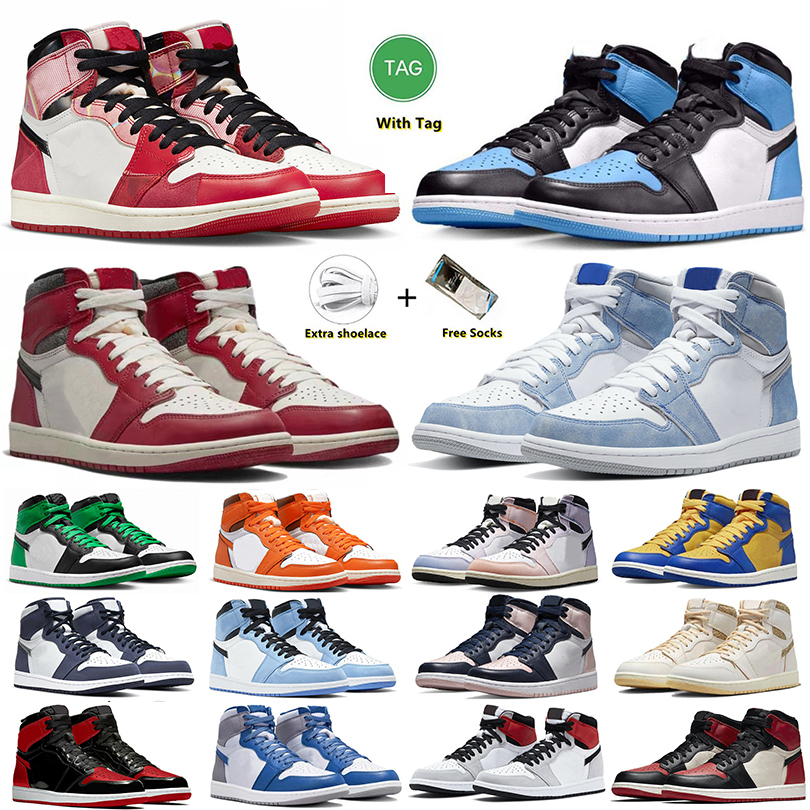 Mens 1 1s Basketball Shoes Spiderverse Spider-verse Aquatone Origin Story Hype Royal UNC Toe Game Royal Lost and Found Game Royal Denim Sneakers for Men and Women, Item#15
Mens 1 1s Basketball Shoes Spiderverse Spider-verse Aquatone Origin Story Hype Royal UNC Toe Game Royal Lost and Found Game Royal Denim Sneakers for Men and Women, Item#15