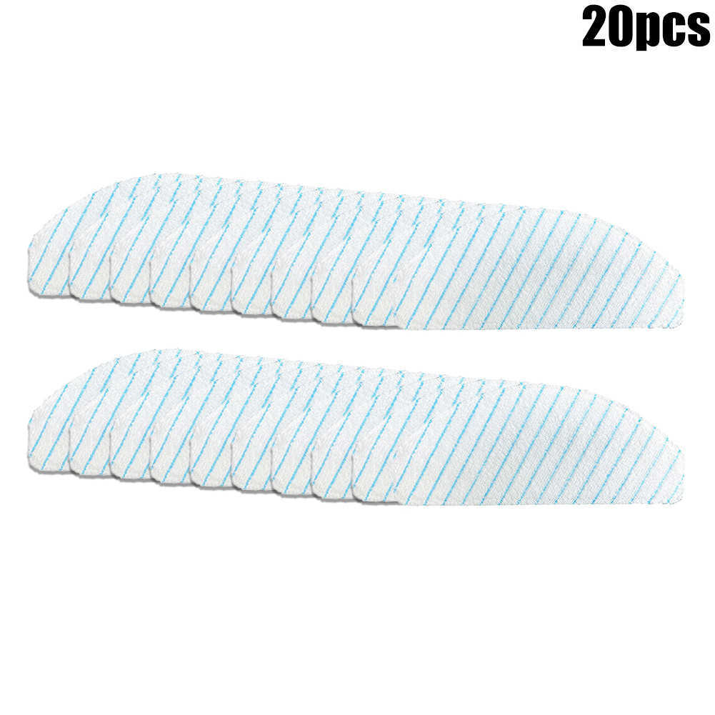 20PCS Microfiber Mop Cloth For ECOVACS Deebot T8 Max T8 AIVI T9 AIVI Vacuum Cleaner Washable Mopping Cloth Rags