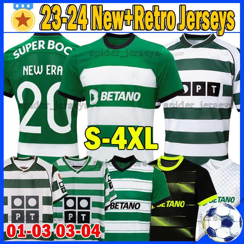 XXXL 4XL 2023 2024 SpOrTing CP Soccer Jerseys Retro 2001 2003 2004 Football Shirts COATES ACUNA Vietto MATHIEU JOVANE 22 23 Sarabia Jovane Men Kids Kits socks full sets, Lisiben 2001-03 home
XXXL 4XL 2023 2024 SpOrTing CP Soccer Jerseys Retro 2001 2003 2004 Football Shirts COATES ACUNA Vietto MATHIEU JOVANE 22 23 Sarabia Jovane Men Kids Kits socks full sets, Lisiben 2001-03 home