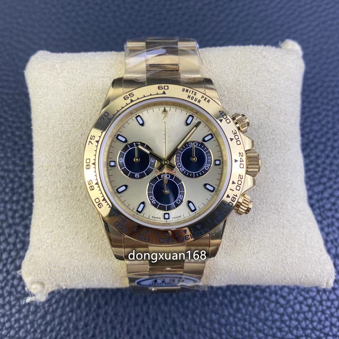 Clean factory watch diameter 40 mm thick 12.2 mm equipped with 4130 movement minute second timing display power storage 72 hours 904Lwatch band, As shown
Clean factory watch diameter 40 mm thick 12.2 mm equipped with 4130 movement minute second timing display power storage 72 hours 904Lwatch band, As shown