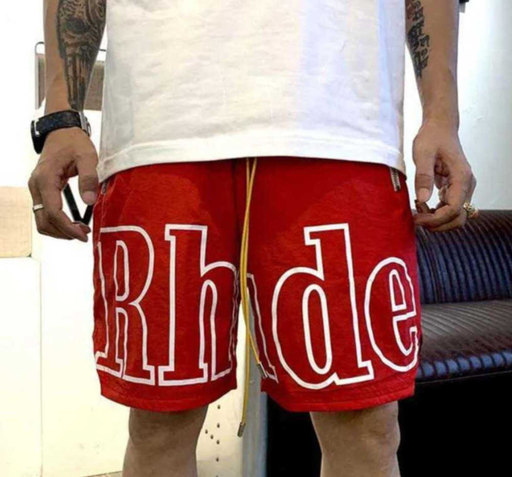 RHUDE Shorts Designers Mens Short Pants 2023 Summer Beach Palm Letter Mesh Street Fashion Sweatpants, 12
RHUDE Shorts Designers Mens Short Pants 2023 Summer Beach Palm Letter Mesh Street Fashion Sweatpants, 12