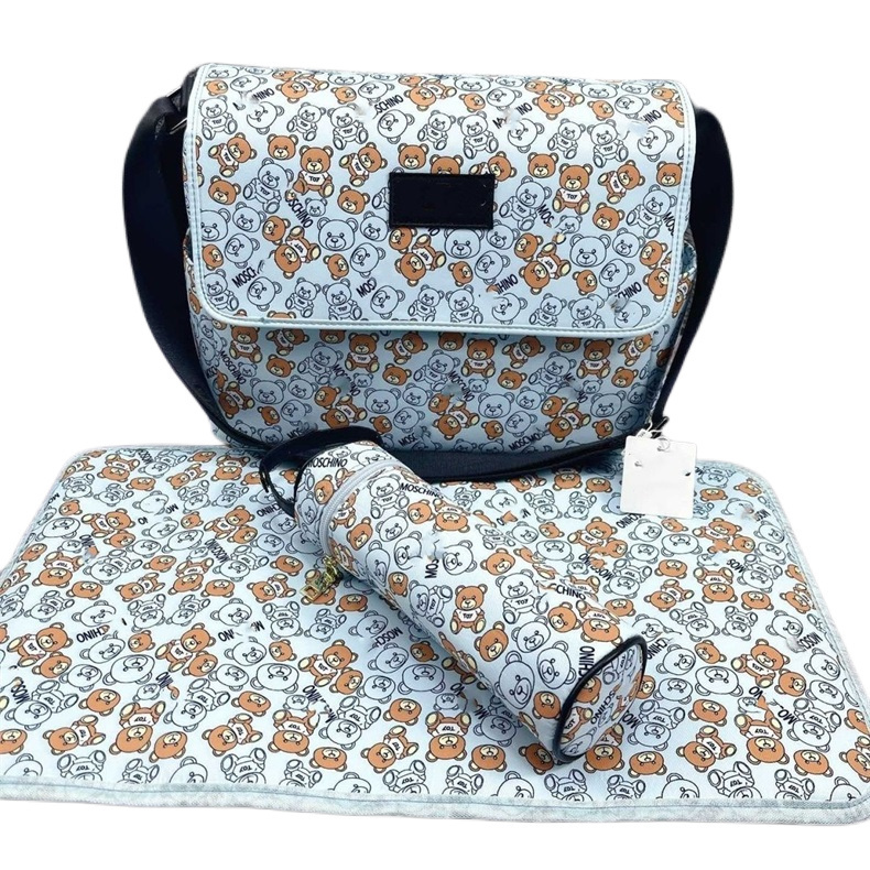 Diaper Bag Baby Designer Zipper Backpack Mummy Multi-function Messenger Diaper Bag 3-piece set printed leather canvas Functional dry Shoulder Gift creative bag #28
Diaper Bag Baby Designer Zipper Backpack Mummy Multi-function Messenger Diaper Bag 3-piece set printed leather canvas Functional dry Shoulder Gift creative bag #28