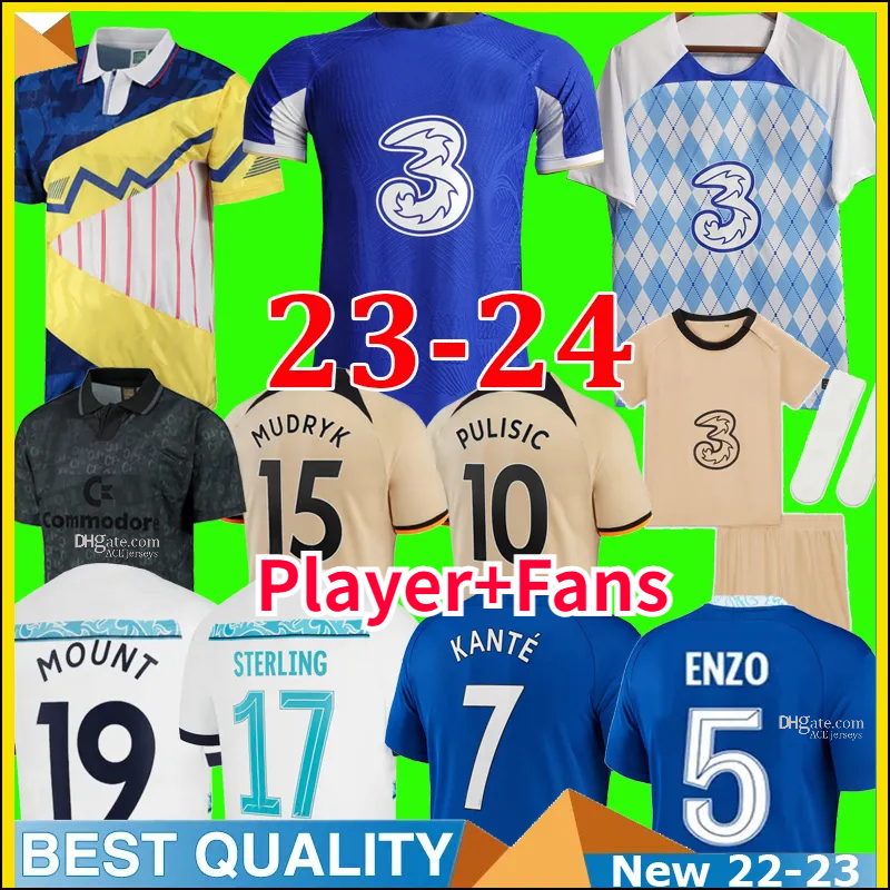 23 24 Enzo Soccer Jerseys STERLING MOUNT Mash Up kit Joao Felix HAVERTZ CHILWELL JAMES ZIYECH 2023 PULISIC Football Shirt KANTE Men Kids set Kits Camiseta Maillot, 22 third
23 24 Enzo Soccer Jerseys STERLING MOUNT Mash Up kit Joao Felix HAVERTZ CHILWELL JAMES ZIYECH 2023 PULISIC Football Shirt KANTE Men Kids set Kits Camiseta Maillot, 22 third