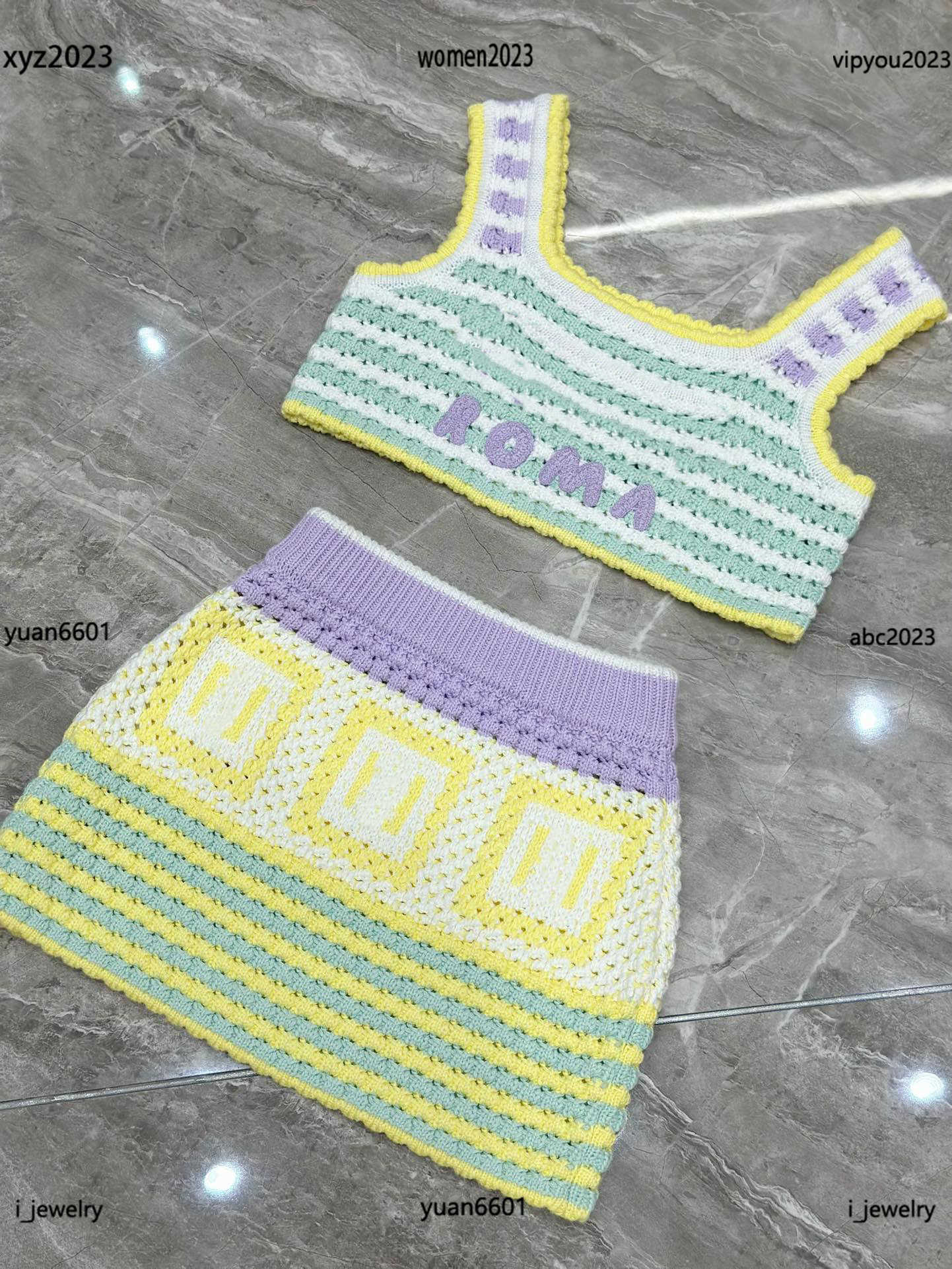 designer baby clothes fashion girl Tracksuits girl Dress Suits 2pcs Camisole and colorful striped knit skirt #Multiple product, #3
designer baby clothes fashion girl Tracksuits girl Dress Suits 2pcs Camisole and colorful striped knit skirt #Multiple product, #3