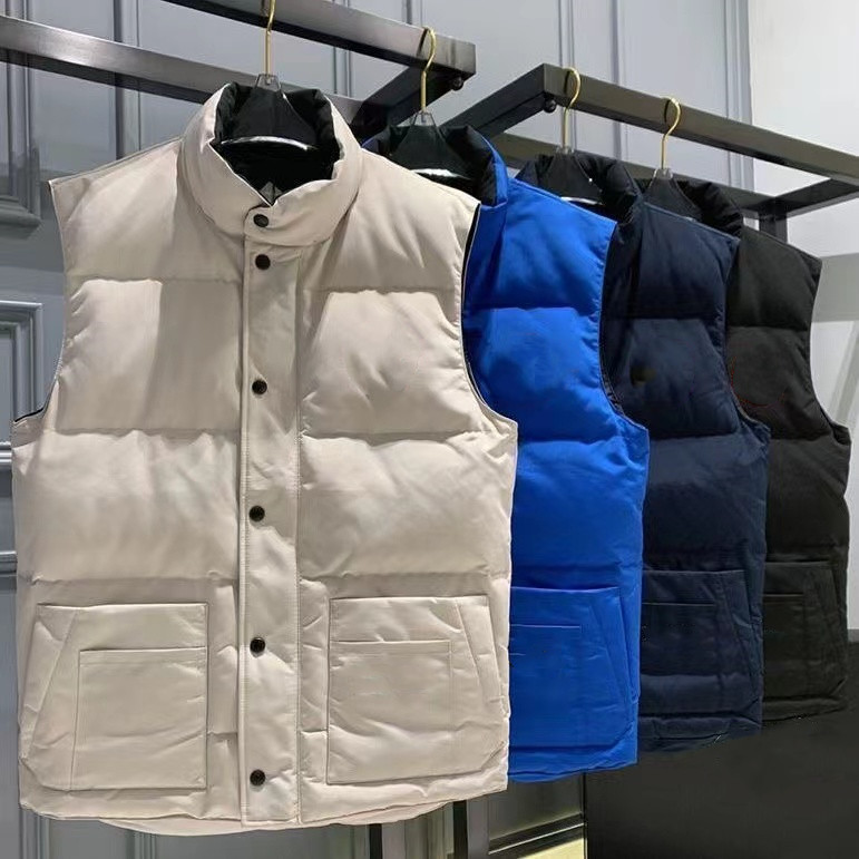 Mens Vests Designer men jackets Loose waistcoat feather material loose coat graphite Fashion trend couple coat gilet Tops
Mens Vests Designer men jackets Loose waistcoat feather material loose coat graphite Fashion trend couple coat gilet Tops