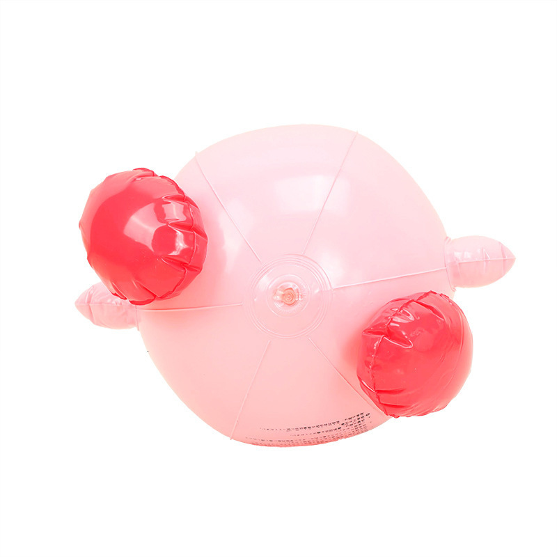 Party Balloons 1pcs cartoon star kirby anime figure kawaii stretch balloon 3D kirby silicone beach ball party toys kids birthday gift toys 230625