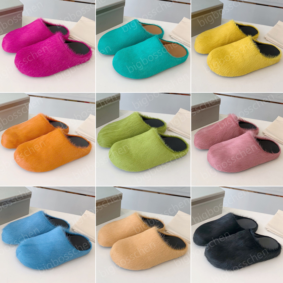 Marn Luxury horsehair slippers men's women's Trendy fur slippers clogs sandals Designers fashion leather flat heel outdoor Fussbett sabot lazy Casual boat shoes, Cream
Marn Luxury horsehair slippers men's women's Trendy fur slippers clogs sandals Designers fashion leather flat heel outdoor Fussbett sabot lazy Casual boat shoes, Cream