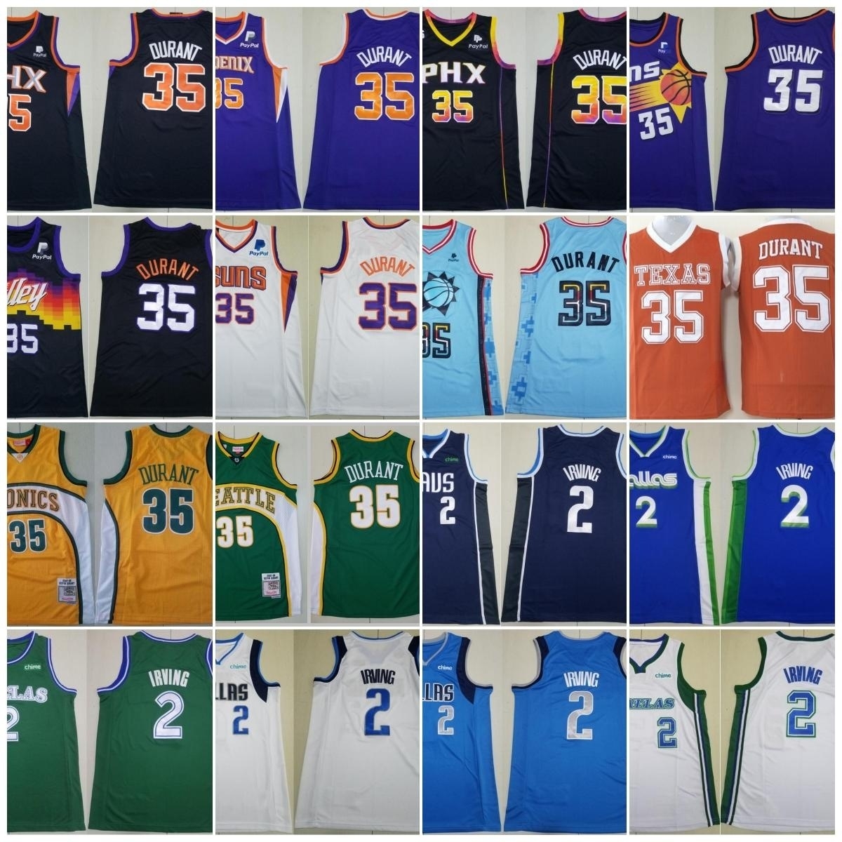Valley Team Basketball 35 Kevin Durant Jerseys 2 Kyrie Irving Jersey Sport Shirt NCAA Texas Longhorns College for Mens City Earned Stitched Good Vintage white black
Valley Team Basketball 35 Kevin Durant Jerseys 2 Kyrie Irving Jersey Sport Shirt NCAA Texas Longhorns College for Mens City Earned Stitched Good Vintage white black