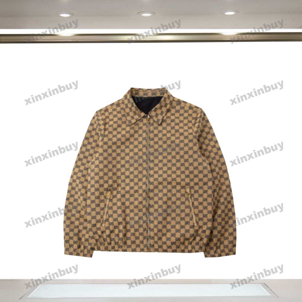 xinxinbuy Men designer Coat Jacket Paris Double sided Jacquard letter fabric long sleeve women khaki blue M-3XL, Multi
xinxinbuy Men designer Coat Jacket Paris Double sided Jacquard letter fabric long sleeve women khaki blue M-3XL, Multi