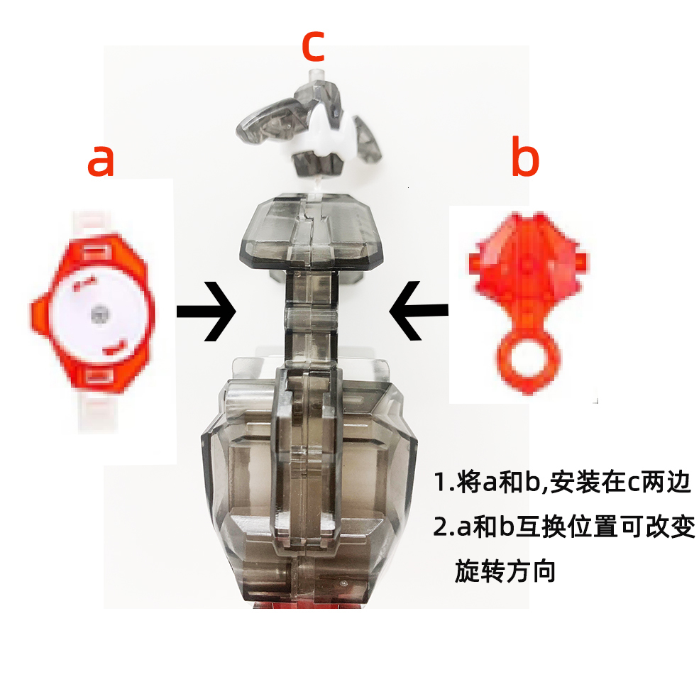 Beyblades Launchers Tomy Beyblade Burst B184 Right and Left Bay Launcher Version Beylauncher Spinning LR Toy Children Kids Toys 230625