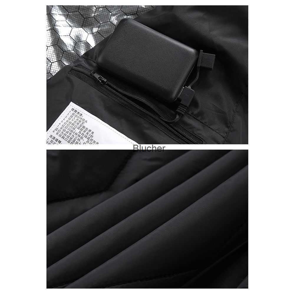 Cell Phone Power Banks Power Bank 10000mAh Portable Charging Mobile Phone External Battery 5V 2A Fast Heating Vest Jacket Electric Heating Equipment C