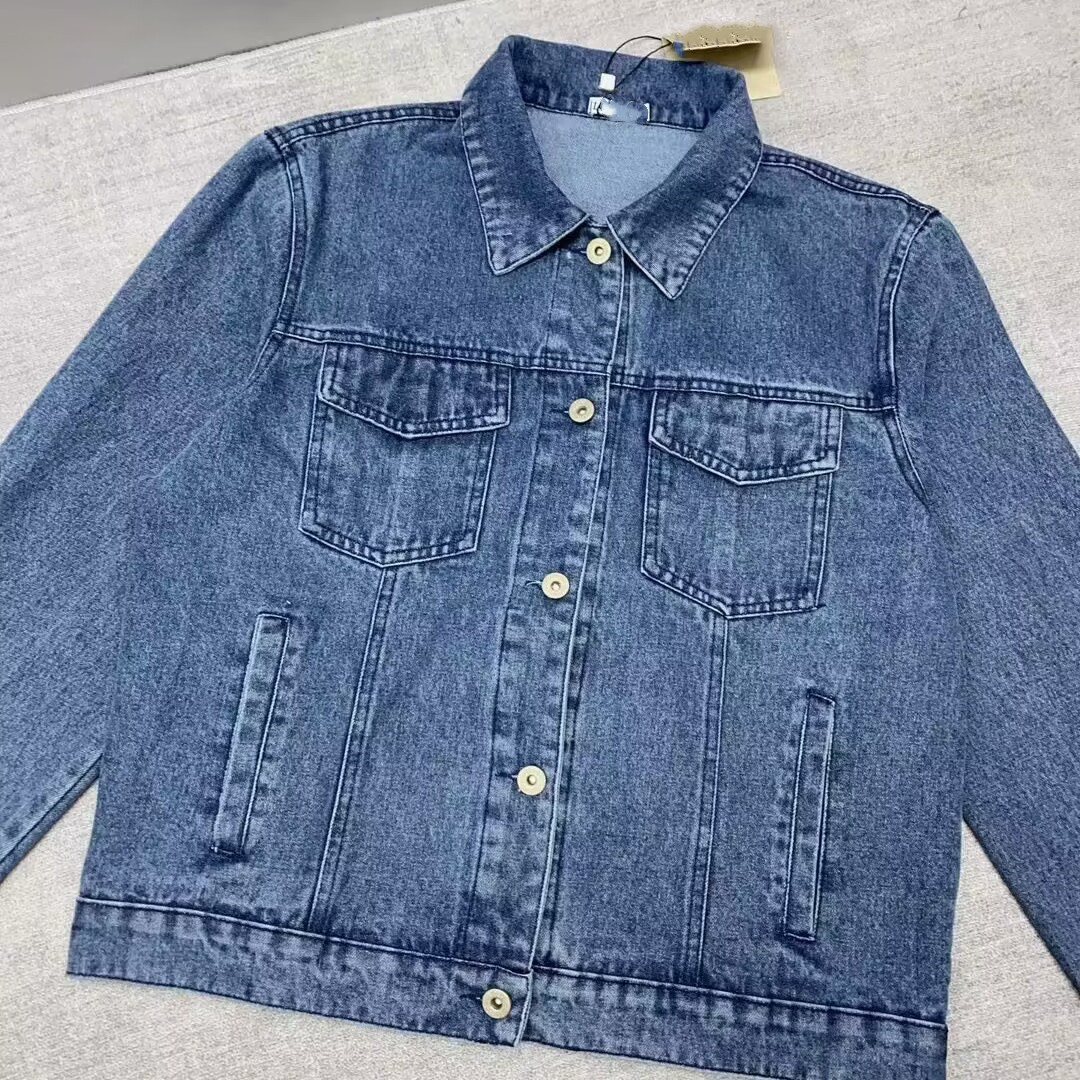 Women Denim Jackets Slim Style Down Parkas For Lady With Letter Zippers Button Budge Spring Autumn Coat Jeans Fashion Jacket Denims Long Sleeves Short Coats -L, Image color
Women Denim Jackets Slim Style Down Parkas For Lady With Letter Zippers Button Budge Spring Autumn Coat Jeans Fashion Jacket Denims Long Sleeves Short Coats -L, Image color