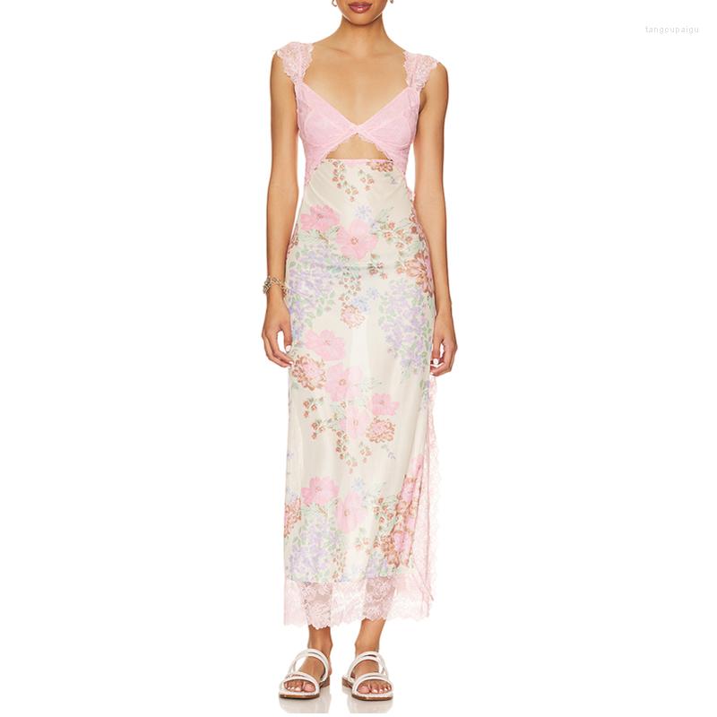 Casual Dresses Xingqing Y2k Fairycore Dress Women Floral Lace Patchwork Sleeveless Cutout Long 2000s Aesthetic Backless Party, As photo shows
Casual Dresses Xingqing Y2k Fairycore Dress Women Floral Lace Patchwork Sleeveless Cutout Long 2000s Aesthetic Backless Party, As photo shows