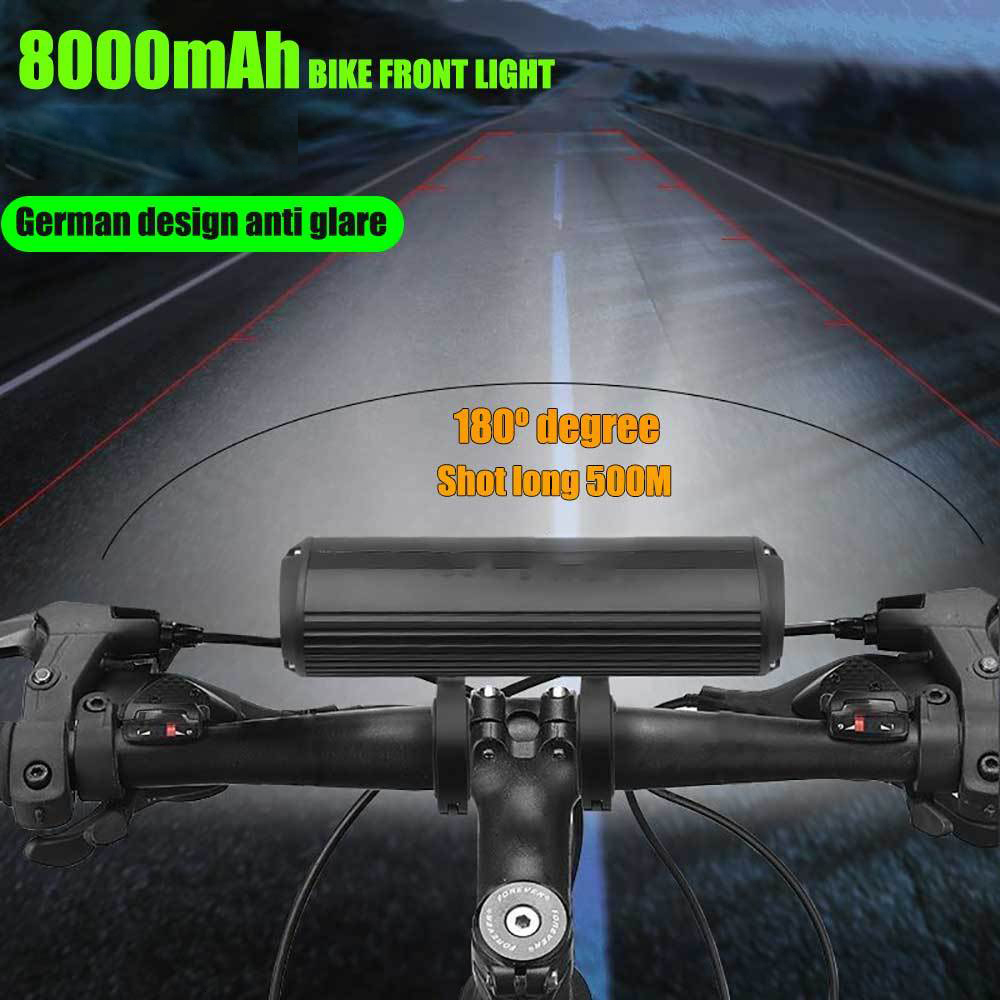 Bike Lights TRLIFE Bicycle Light Front 10000LM Waterproof 8000mah 5P90 Flashlight USB Charging MTB Road Cycling Lamp Accessories 230625