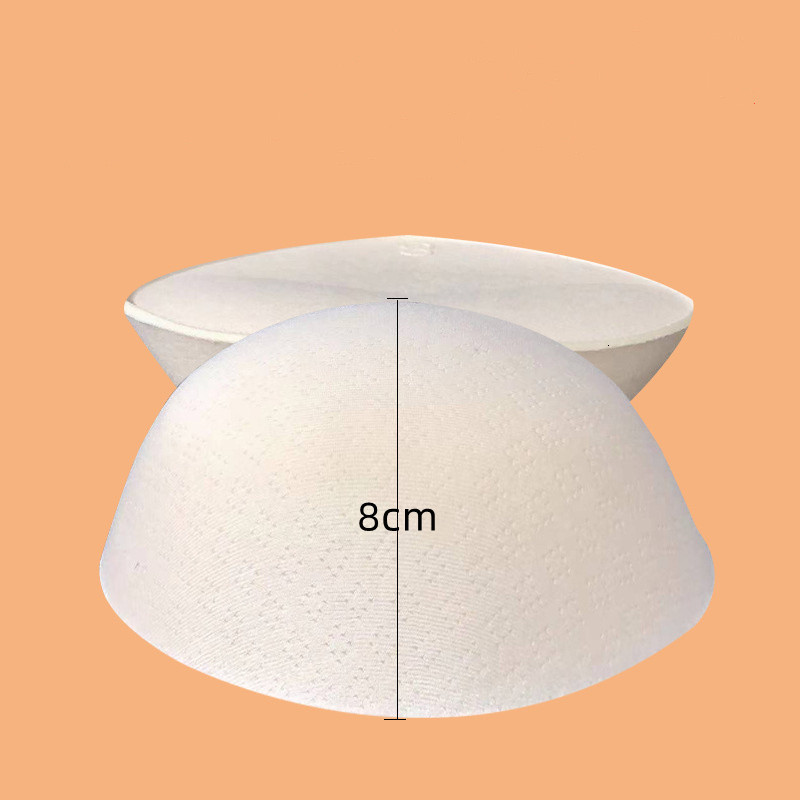 Breast Form 1 Pair Realistic Strap Sponge Breast Forms Fake Boobs Enhancer Bra Padding Inserts For Swimsuits Crossdresser Cosplay 230626