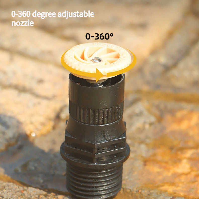 Sprinkler Device Adjustable 360 Degree sprinkler Automatic Lawn Irrigation Head Plant Watering System In-ground