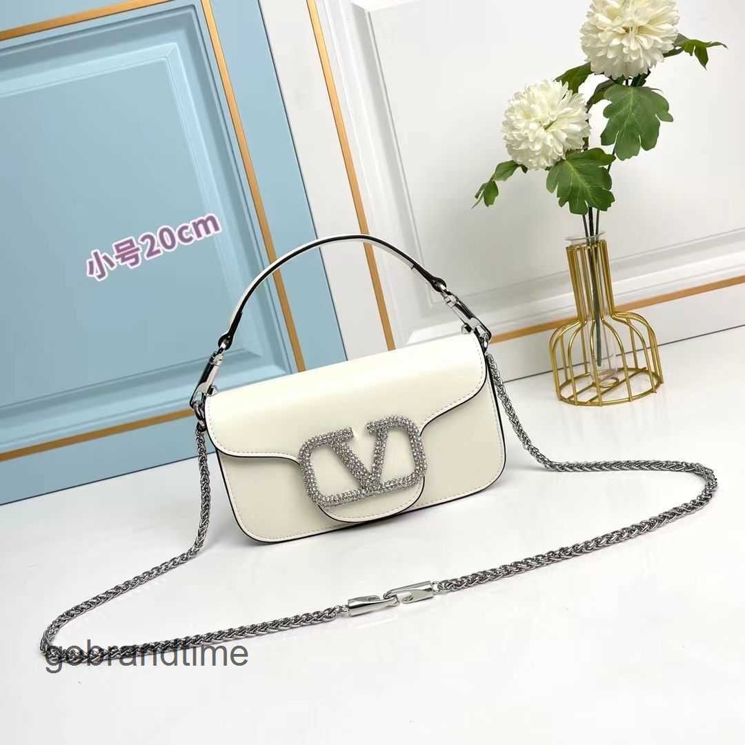 Fashion v Designer Bags Classic Valentino Women Diamond Buckle Mini Handbag Handheld Cowhide Shoulder Crossbody Women's Chain LQPM, Silver large size with a length of 27cm
Fashion v Designer Bags Classic Valentino Women Diamond Buckle Mini Handbag Handheld Cowhide Shoulder Crossbody Women's Chain LQPM, Silver large size with a length of 27cm