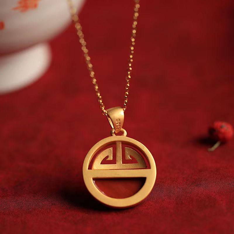 Chang'an Lock Natural Red Agate Bracelet Jade Chalcedony Safety Lock Pendant Rabbit Spring Festival Bracelet
Chang'an Lock Natural Red Agate Bracelet Jade Chalcedony Safety Lock Pendant Rabbit Spring Festival Bracelet