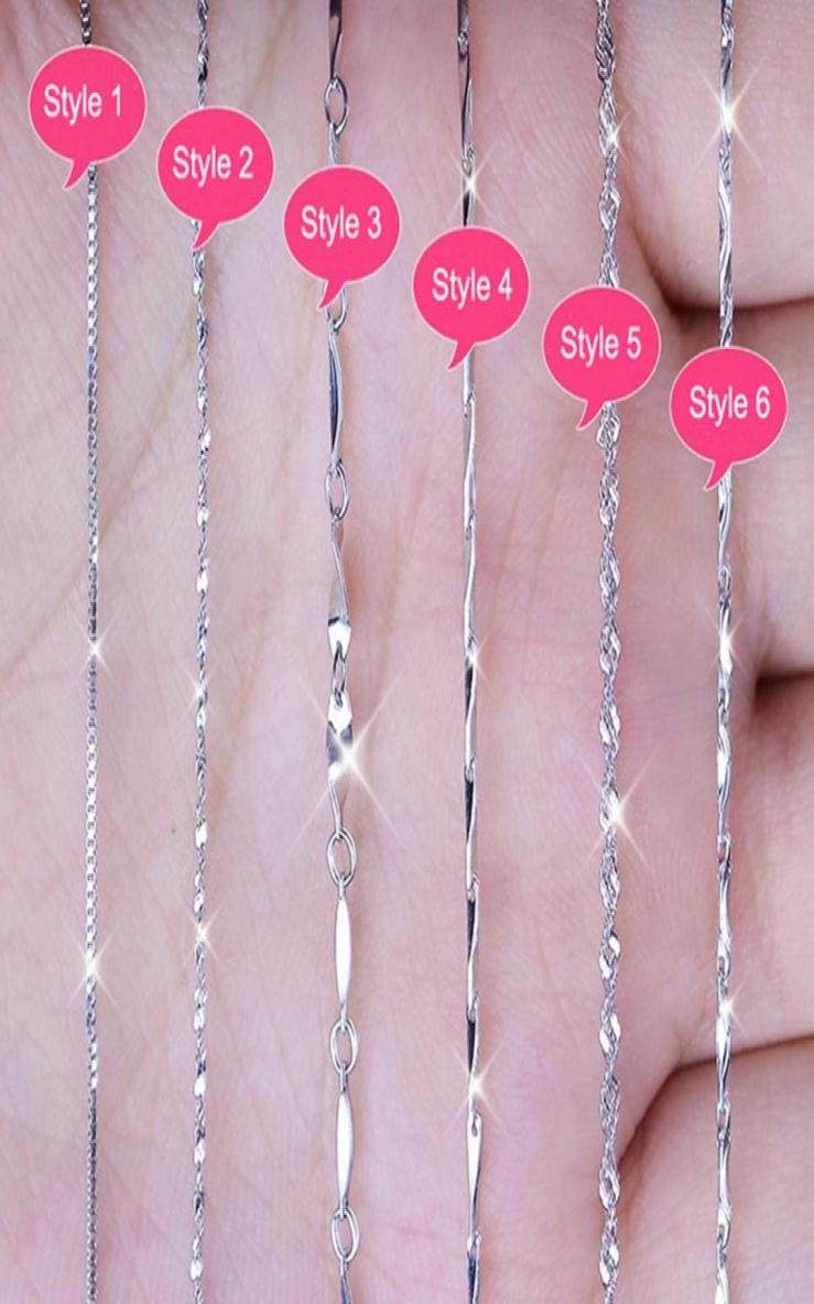 Multiple Classic Styles Real 925 Sterling Silver Necklaces Slim Thin Chains Necklace Women Body Box Chain For Woman7250454
Multiple Classic Styles Real 925 Sterling Silver Necklaces Slim Thin Chains Necklace Women Body Box Chain For Woman7250454