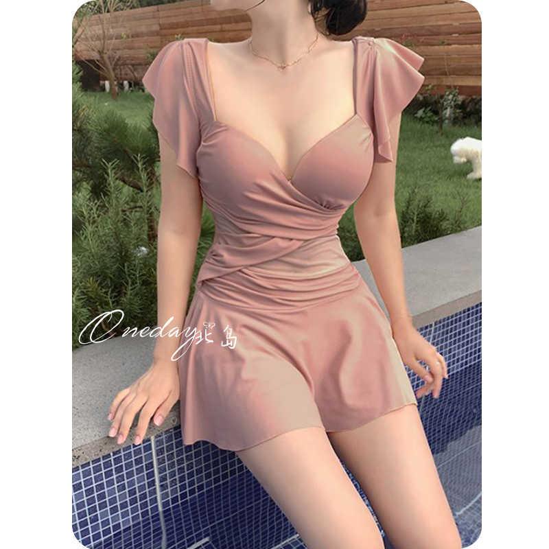 Women's One Swimwear Piece Conservative Skirt Cover Up, Show Slim and Fairy Air New Popular Fashion Hot Spring Swimming Suit7g, Black swimsuit 1
Women's One Swimwear Piece Conservative Skirt Cover Up, Show Slim and Fairy Air New Popular Fashion Hot Spring Swimming Suit7g, Black swimsuit 1