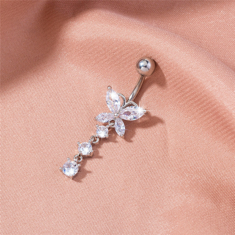 Navel Bell Button Rings Zircon Butterfly Pendant Crystal Belly Button Rings Piercing Navel Nail Body Jewelry for Women Fashion Body Piercing Jewelry 230626
Navel Bell Button Rings Zircon Butterfly Pendant Crystal Belly Button Rings Piercing Navel Nail Body Jewelry for Women Fashion Body Piercing Jewelry 230626