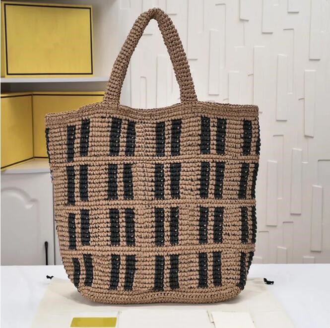 Summer Beach Bags Straw Bags Tote Bag Woven Casual Women Handbags Designer Bag Hollow Out Shoulder Bag Medium Summer Shopping Beach Totes Woman Pocket Fashion Letter, A1 19*17cm
Summer Beach Bags Straw Bags Tote Bag Woven Casual Women Handbags Designer Bag Hollow Out Shoulder Bag Medium Summer Shopping Beach Totes Woman Pocket Fashion Letter, A1 19*17cm