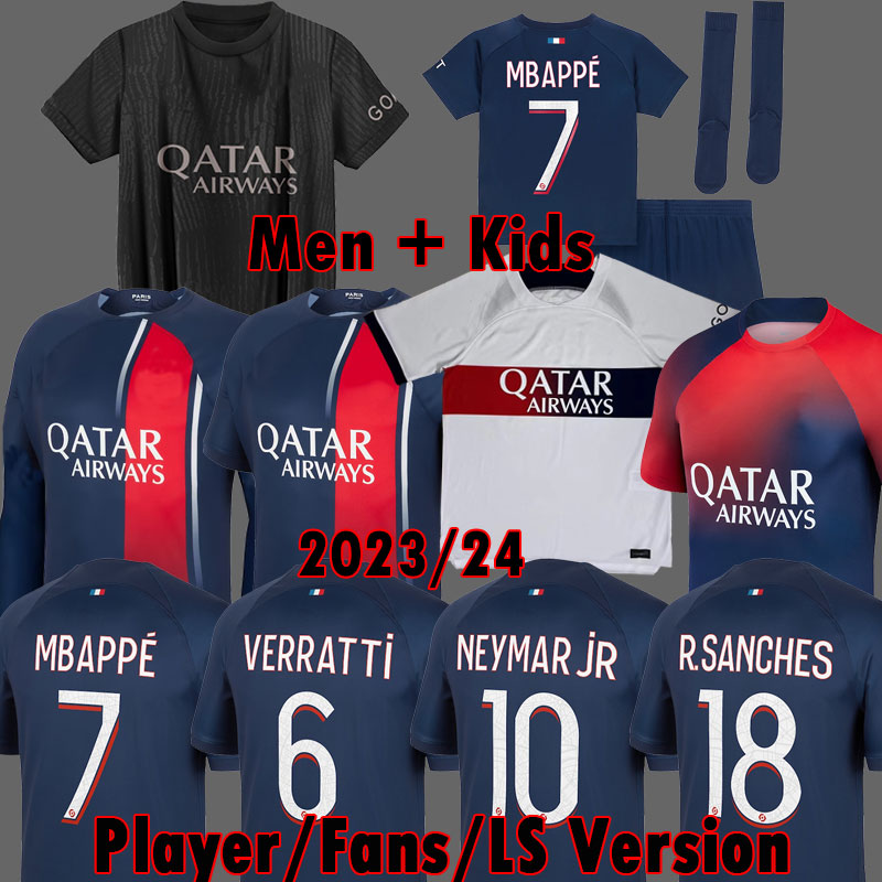 3XL 4XL Maillots White away MBAPPE 7 Soccer Jerseys Black R. SANCHES HAKIMI 23 24 enfants Maillot 2023 pSGs Fourth football shirts Men kits kids Equipment uniforms, League away
3XL 4XL Maillots White away MBAPPE 7 Soccer Jerseys Black R. SANCHES HAKIMI 23 24 enfants Maillot 2023 pSGs Fourth football shirts Men kits kids Equipment uniforms, League away