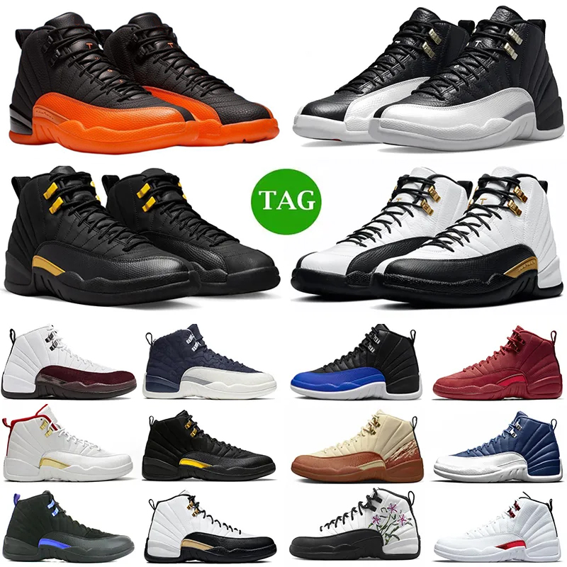 12 12s Men Basketball Shoes Brilliant Orange Playoffs Bulls Black Taxi Cherry Field Purple Royalty Stealth University Blue Gold Utility Trainers Sports Sneakers, Color#17
12 12s Men Basketball Shoes Brilliant Orange Playoffs Bulls Black Taxi Cherry Field Purple Royalty Stealth University Blue Gold Utility Trainers Sports Sneakers, Color#17