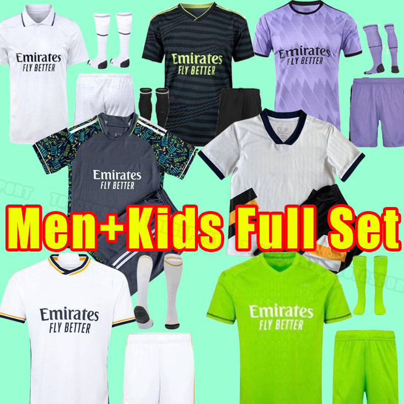 Men Kids Full set 2023 2024 Real Madrids BENZEMA soccer Jerseys VINI JR MODRIC Camavinga 22 23 Tchouameni Asensio KROOS Rudiger BELLINGHAM home away third Goalkeeper
Men Kids Full set 2023 2024 Real Madrids BENZEMA soccer Jerseys VINI JR MODRIC Camavinga 22 23 Tchouameni Asensio KROOS Rudiger BELLINGHAM home away third Goalkeeper