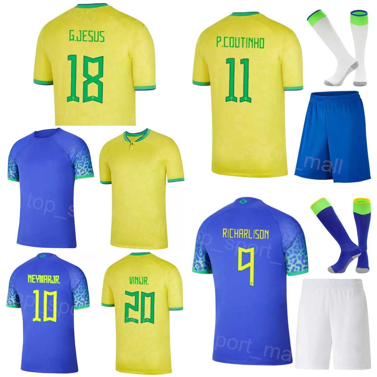 Men Kids National Team Brazils Soccer Jersey 22 World Cup RICHARLISON RAPHINHA Philippe Coutinho Thiago Silva Lucas Paqueta MARQUINHOS DANIL, Men with patch
Men Kids National Team Brazils Soccer Jersey 22 World Cup RICHARLISON RAPHINHA Philippe Coutinho Thiago Silva Lucas Paqueta MARQUINHOS DANIL, Men with patch