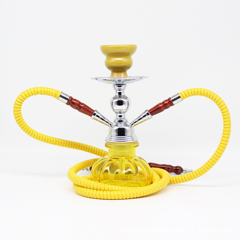 trumpet electroplated Hookah Set Glass multiplayer double-barrelled Glass Shisha Beaker Smoking shisha Cigarette Filter Arabian Oil Rigs Designer
trumpet electroplated Hookah Set Glass multiplayer double-barrelled Glass Shisha Beaker Smoking shisha Cigarette Filter Arabian Oil Rigs Designer