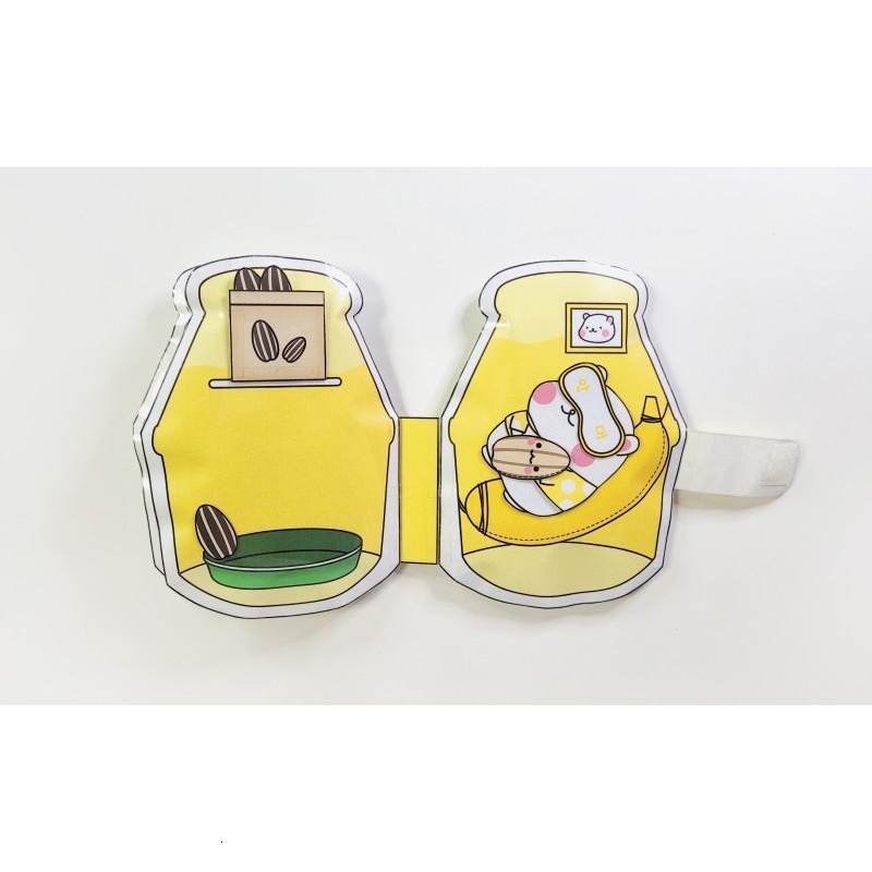 Adhesive Stickers Banana milk Squishy book Hamster Milk DIY Book handmade squishy 230627