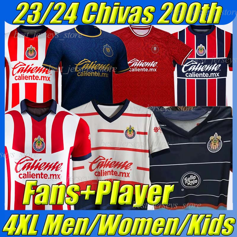 4XL 2023 2024 Chivas de Guadalajara Soccer Jerseys 200th anniversary 23/24 LIGA MX I. BRIZUELA A. VEGA J. SANCHEZ S. FLORES men kids kit football shirts F. BELTRAN GONZALEZ, 200th bule
4XL 2023 2024 Chivas de Guadalajara Soccer Jerseys 200th anniversary 23/24 LIGA MX I. BRIZUELA A. VEGA J. SANCHEZ S. FLORES men kids kit football shirts F. BELTRAN GONZALEZ, 200th bule